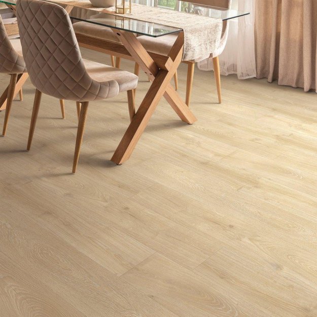 (image for) Matrexx Colonial 7.7" x 47.8" Waterproof Laminate Plank - Wheatfield Oak 308 014
