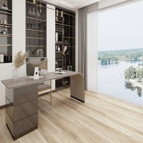 Durato Durawood 6.6" x 47.83" Waterproof Laminate Plank - Rowan DRWD-02 Durato Durawood 6.6" x 47.83" Waterproof Laminate Plank - Rowan DRWD-02