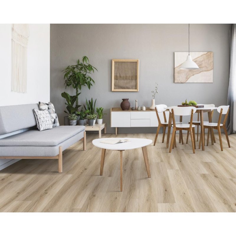 Sar Floors Landmark HD 7″ x 48″ Waterproof TriCore WPC Luxury Vinyl Plank - Colosseum #1302