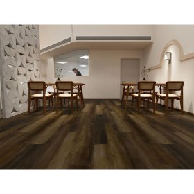 Sar Floors Versailles 7″ x 48″ Waterproof TriCore Luxury Vinyl Plank - Copper Oak #205