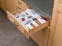 (image for) Rev-A-Shelf COS-22W-52 Vanity Cosmetic Drawer Organizer Base Tray - Glossy White
