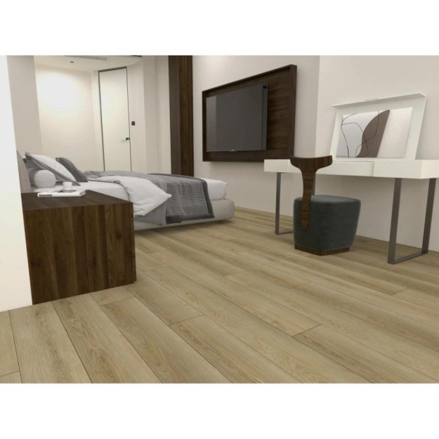 (image for) Resolve 6.0 Rigid Core SPC 9″ x 60″ Luxury Vinyl Plank - Country Oak TC851