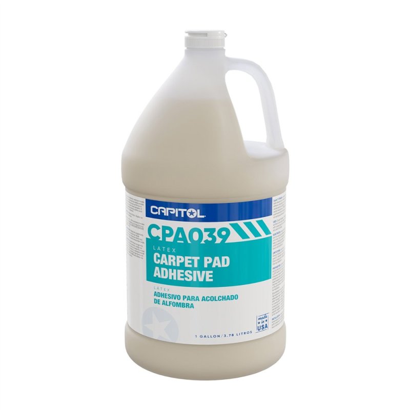 CAPITOL CPA039 Latex Carpet Pad Adhesive - 1 Gal