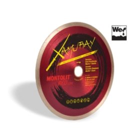 MONTOLIT CPH180 7" Red Line Xamuray Continuous Rim Blade