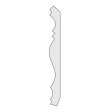 (image for) M-Trim 734 11/16" x 7-3/4" x 16' Primed MDF Crown Molding - Traditional