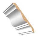 (image for) M-Trim 734 11/16" x 7-3/4" x 16' Primed MDF Crown Molding - Traditional