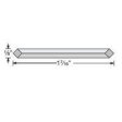 (image for) Crain 223 1/8" Solid Carbide Drill Bit