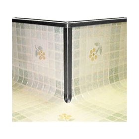 CRAIN 270 Silver Vinyl Outside Corner System - 25 Per Bag