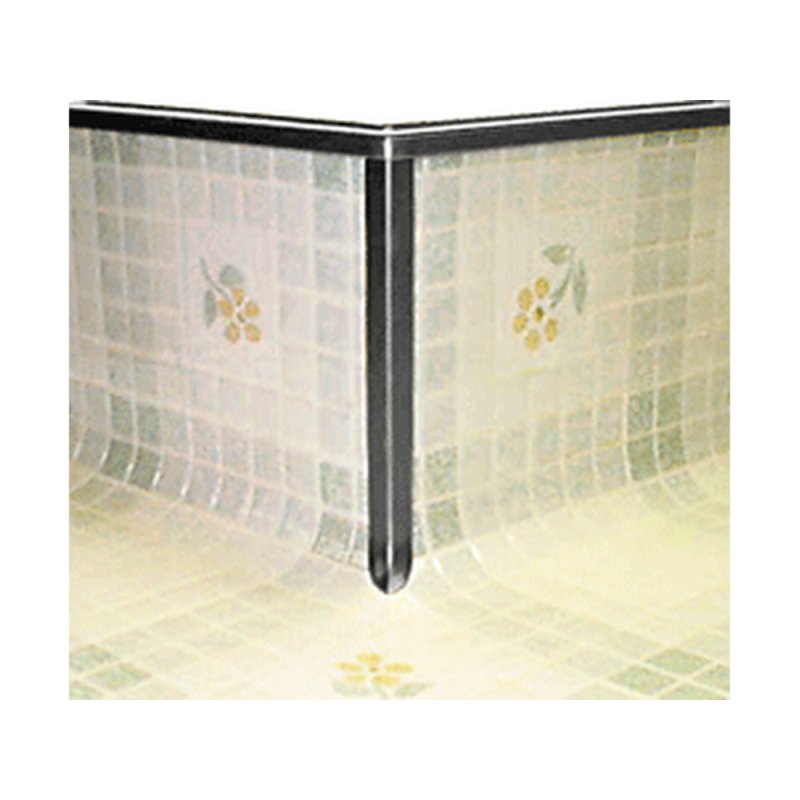 CRAIN 270 Silver Vinyl Outside Corner System - 25 Per Bag