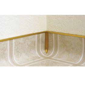 CRAIN 273 Gold Vinyl Inside Corner System - 25 Per Bag