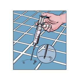 CRAIN 143 Disposable Adhesive Syringe