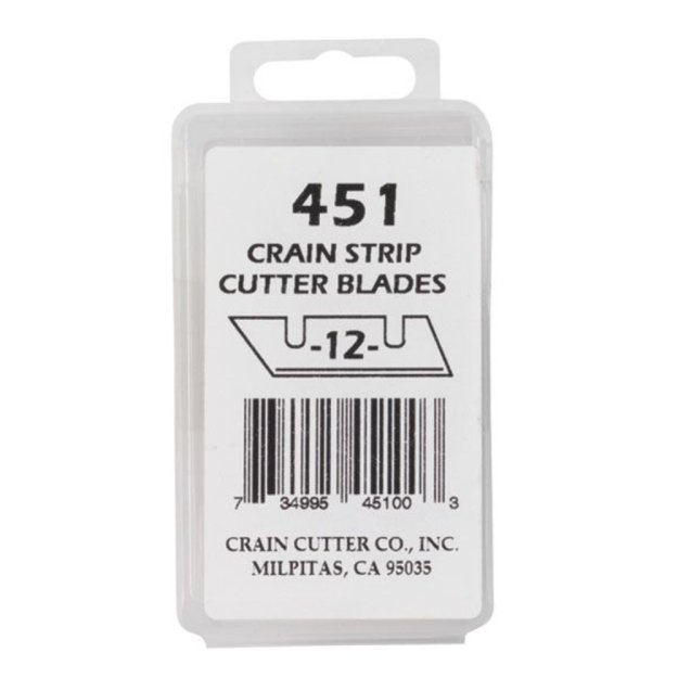 (image for) CRAIN 451 Strip Cutter Blades - 12 Pack
