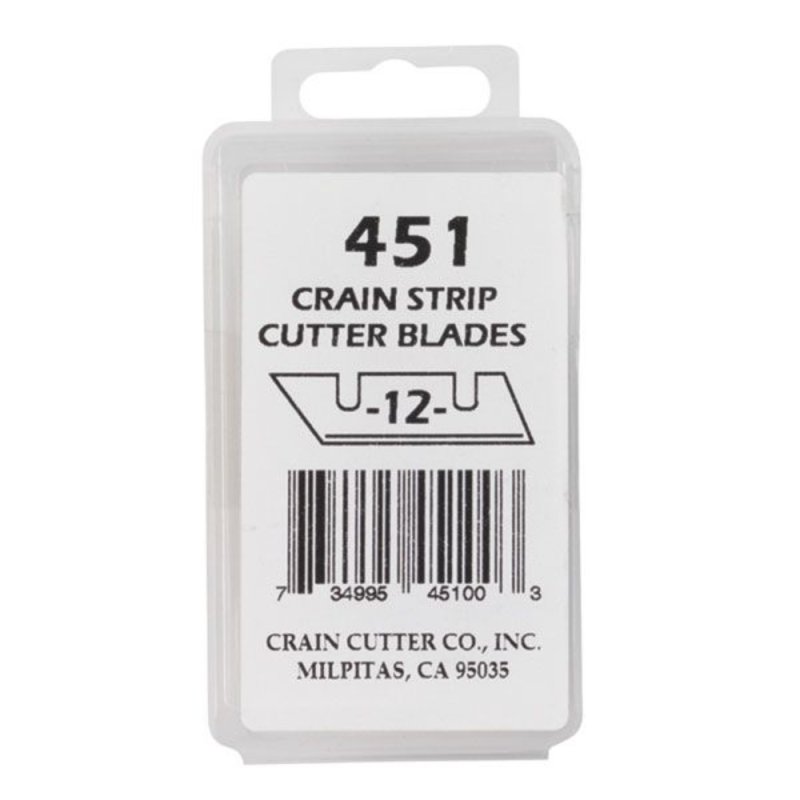 (image for) CRAIN 451 Strip Cutter Blades - 12 Pack