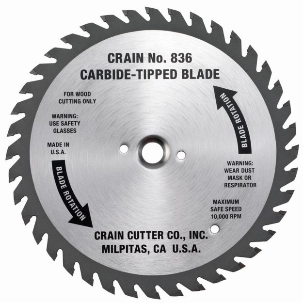 (image for) CRAIN 836 Carbide Tipped Blade