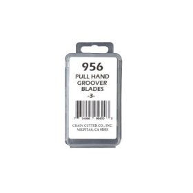 CRAIN 956 Pull Hand Groover Blades - 3 Pack