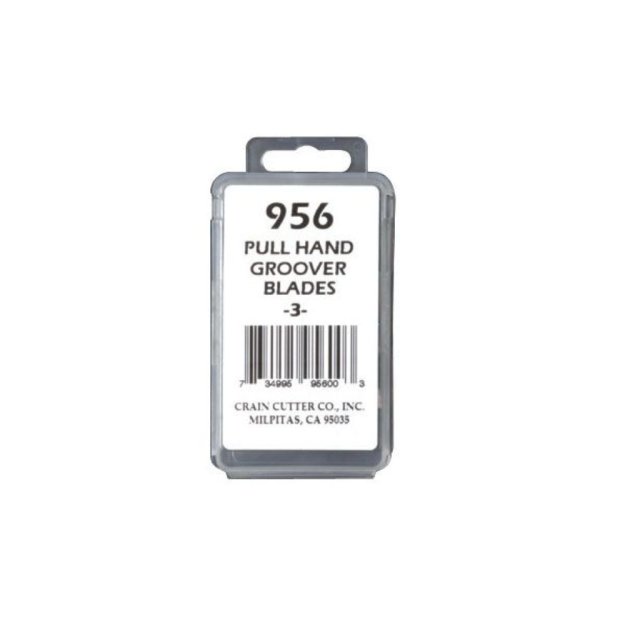 (image for) CRAIN 956 Pull Hand Groover Blades - 3 Pack