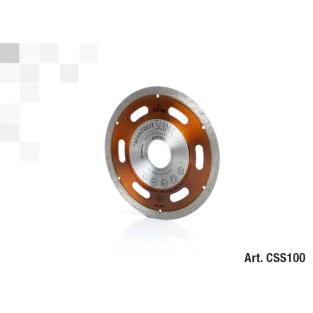 (image for) MONTOLIT CSS100 4" Slim Cut Continuous Rim Blade