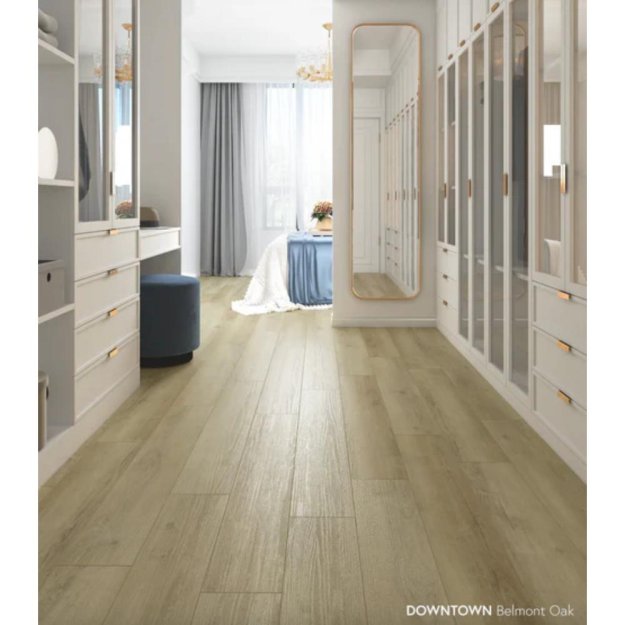 (image for) Chesapeake Flooring Downtown SPC 7.6" x 48.6" Luxury Vinyl Plank - Belmont Oak CWH890
