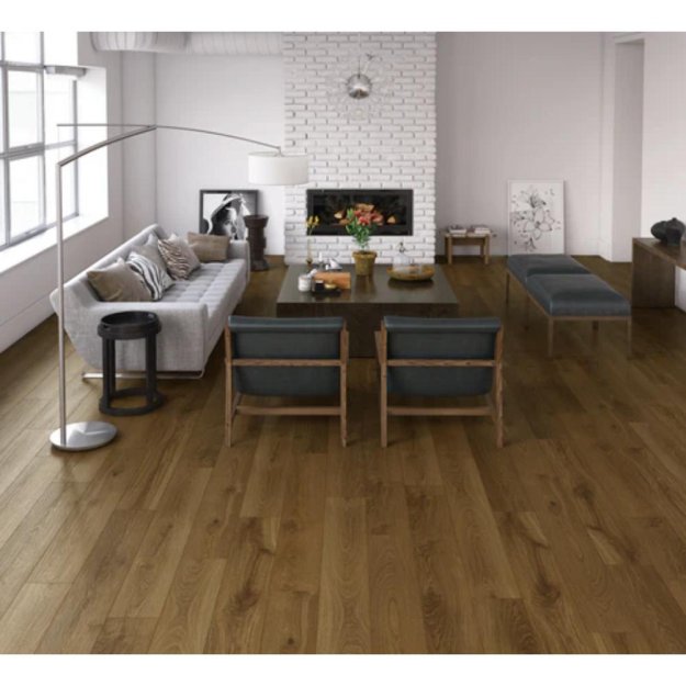 (image for) Chesapeake Flooring Downtown SPC 7.6" x 48.6" Luxury Vinyl Plank - Barstool Cherry CWH5702