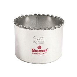Starrett D0212 2-1/2" (64mm) Diamond Grit Hole Saw
