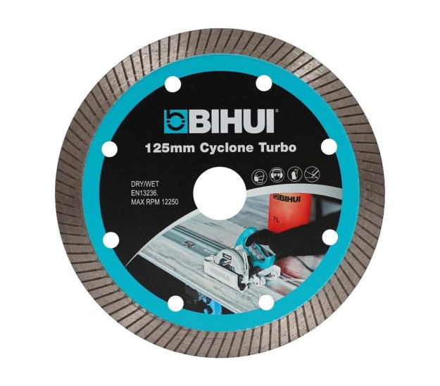 (image for) BIHUI DCBK5 Super Thin Turbo Diamond Cutting Blade - 5\"
