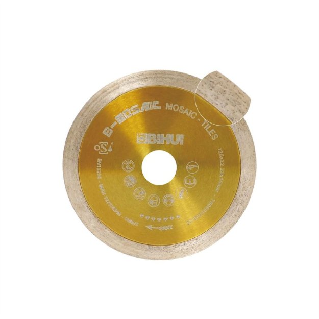 (image for) BIHUI DCDC125 B-Mosaic Diamond Cutting Blade - 5"