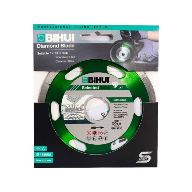 (image for) BIHUI DCDS115 B-Slim Diamond Cutting Blade - 4.5\"