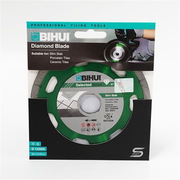 (image for) BIHUI DCDS125 B-Slim Diamond Cutting Blade - 5"