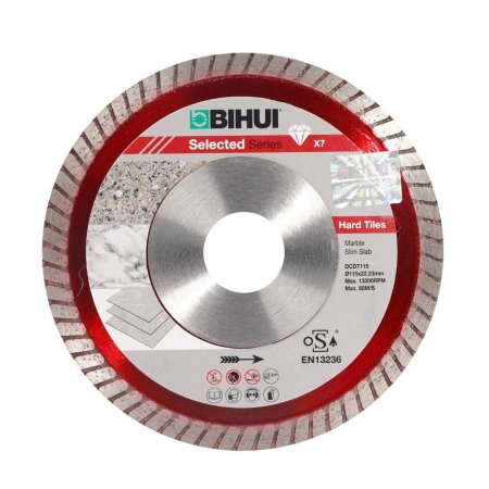 (image for) BIHUI DCDT115 B-Turbo Diamond Cutting Blade - 4.5"