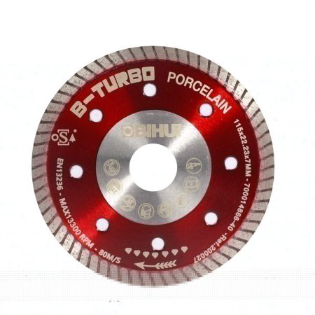 (image for) BIHUI DCDT115 B-Turbo Diamond Cutting Blade - 4.5"
