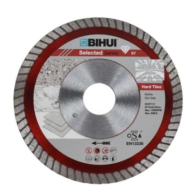 (image for) BIHUI DCDT125 B-Turbo Diamond Cutting Blade - 5"