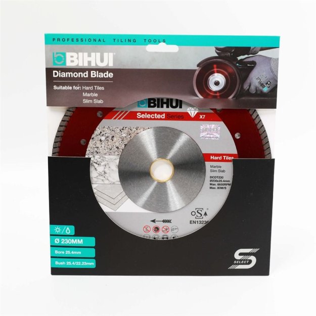 (image for) BIHUI DCDT230 B-Turbo Diamond Cutting Blade - 9"
