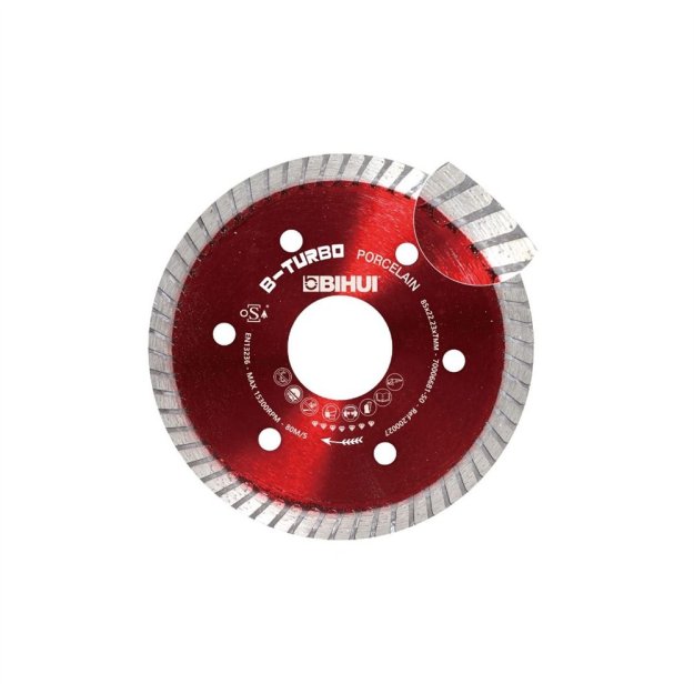 (image for) BIHUI DCDT85 B-Turbo Diamond Cutting Blade - 3-3/8"