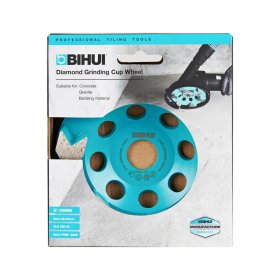 BIHUI DCWA5 Diamond Cup Arrow Grinding Wheel - 5"