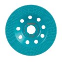 (image for) BIHUI DCWG7 Electroplated Diamond Cup Wheel - 4.5"