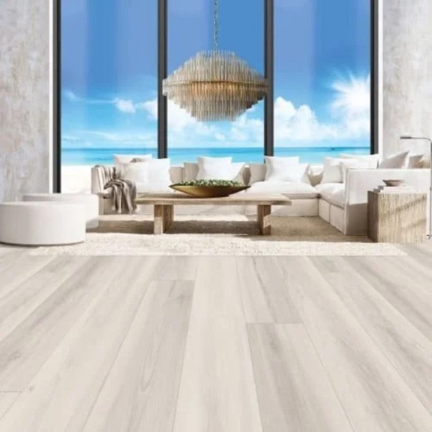 (image for) Nuvelle Density XL Collection 9" x 60" SPC Luxury Vinyl Plank - Snow Cap DENXL20-11