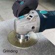 (image for) BIHUI DCWME115A Electroplated Diamond Cup Wheel - 4.5"
