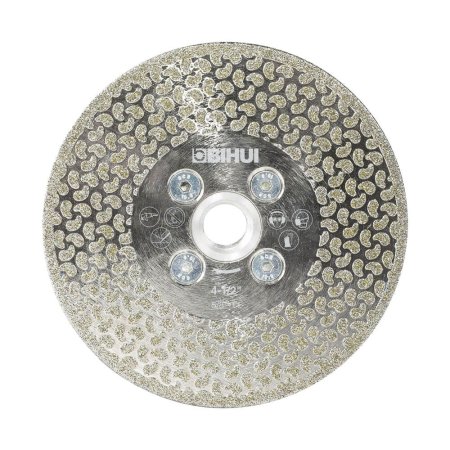 (image for) BIHUI DCWME115A Electroplated Diamond Cup Wheel - 4.5"