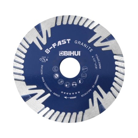 (image for) BIHUI DCDF115 B-Fast Diamond Cutting Blade - 4.5"