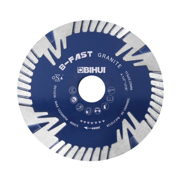(image for) BIHUI DCDF115 B-Fast Diamond Cutting Blade - 4.5\"