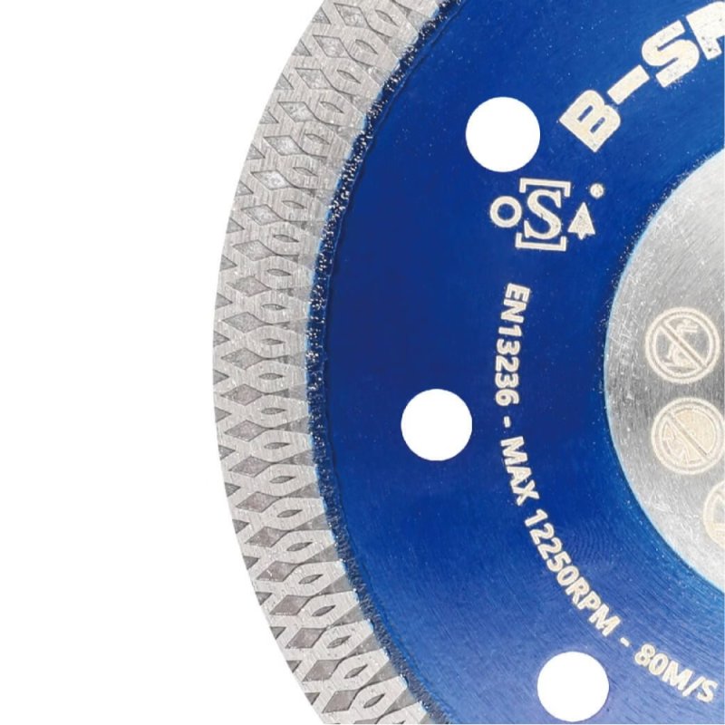 (image for) BIHUI DCDM115 B-Speedy Diamond Cutting Blade - 4.5"