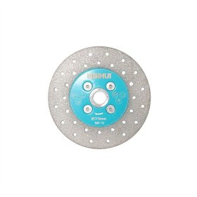 BIHUI DCWMM115A Vacuum Brazed Diamond Cutting and Grinding Wheel - 4.5"