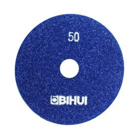 BIHUI DPV405 Vacuum Brazed Diamond Polishing Pad 50 Grit - 4"