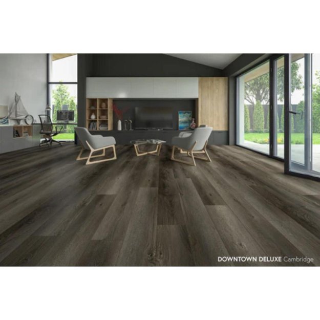 (image for) Chesapeake Flooring Downtown Deluxe SPC 7.56" x 48.62" Luxury Vinyl Plank - Cambridge EWH5937
