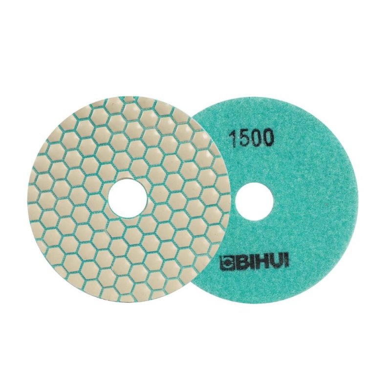 BIHUI DPP415 Dry Diamond Polishing Pad 1500 Grit - 4\"