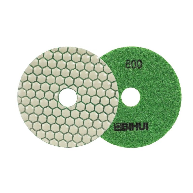BIHUI DPP480 Dry Diamond Polishing Pad 800 Grit - 4\"