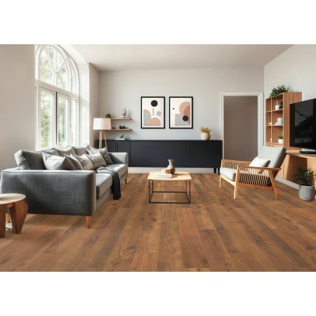 (image for) Quick-Step NatureTek Plus Colossia 9.44" x 80.5" Waterproof Laminate Plank - Dried Clay Oak 39280-05878