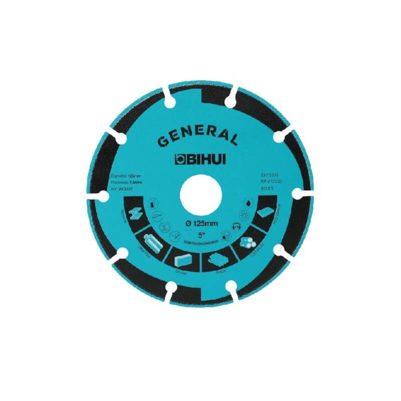 BIHUI DSBM125 General Purpose Diamond Cutting Blade - 5\"