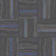 (image for) Next Floor Hightlight 19.7" x 39.4" Solution-Dyed Nylon Carpet Tiles - Dusk Cobalt NF707102