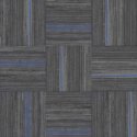 (image for) Next Floor Hightlight 19.7" x 39.4" Solution-Dyed Nylon Carpet Tiles - Dusk Cobalt NF707102